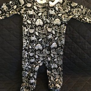 Animal Printed Footie Sleeper